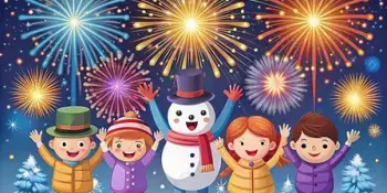 Новогоднее представление "Спасение Деда Мороза и Снегурочки"