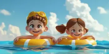 Учимся плавать!