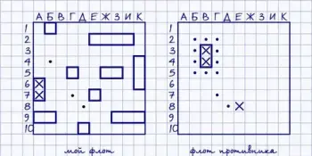 Игра "Морской бой"